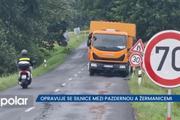 Začíná oprava silnice mezi Pazdernou a Žermanicemi, objížďka vede přes Lučinu