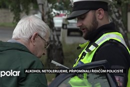 Alkohol netolerujeme, připomínali v Novém Jičíně řidičům policisté