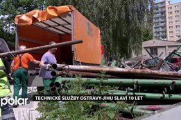 Technické služby Ostravy-Jihu slaví desáté výročí