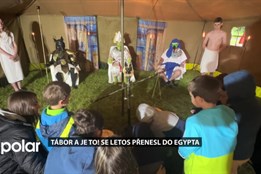 Tábor A JE TO! se letos přenesl do Egypta, úkolem bylo zachránit Kleopatru