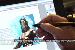 Výtvarník Oldřich Hyvnar nakreslil další komiks o slavném mořeplavci