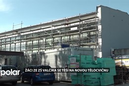 Žáci ze ZŠ Valčíka se těší na novou tělocvičnu. Hala bude sloužit i veřejnosti