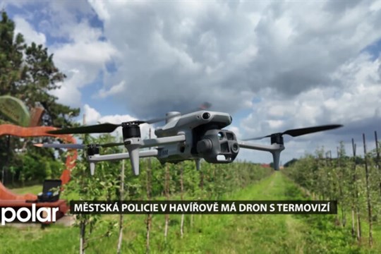 Havířovští strážníci mají nový dron i s termovizí