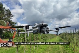 Havířovští strážníci mají nový dron i s termovizí
