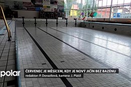 Červenec je měsícem, kdy je Nový Jičín bez bazénu