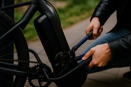 Zloději se zalíbilo elektrokolo zaparkované před hospodou. Dlouho si ho neužil...