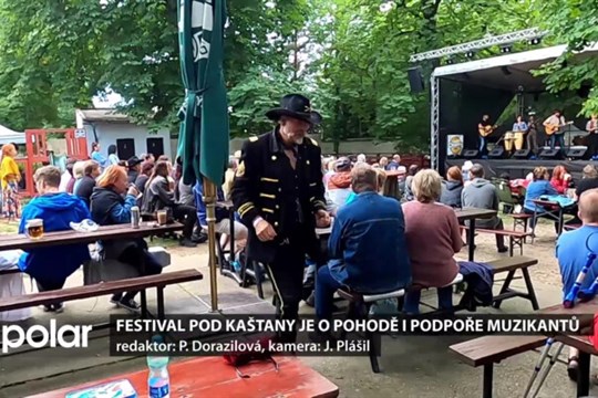 Festival pod Kaštany je o pohodě i podpoře muzikantů