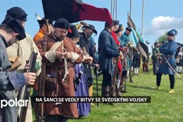 Na historickém opevnění Velká šance se vedly bitvy se švédskými vojsky