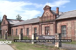 V historickém objektu bývalé textilky ve Frýdku-Místku bude nová prodejna