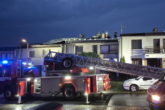 Zlínským krajem se prohnaly silné bouřky. Nejvíce škod napáchaly na Zlínsku