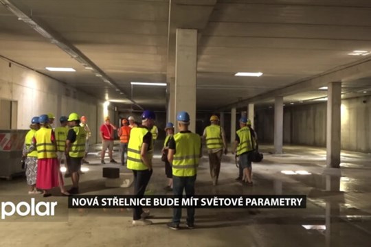 Nová střelnice bude mít světové parametry. Kvůli hluku je většina stavů pod zemí.