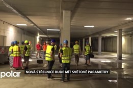 Nová střelnice bude mít světové parametry. Kvůli hluku je většina stavů pod zemí.