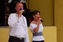Záhorienku doprovodila zpěvačka Daniela Magálová