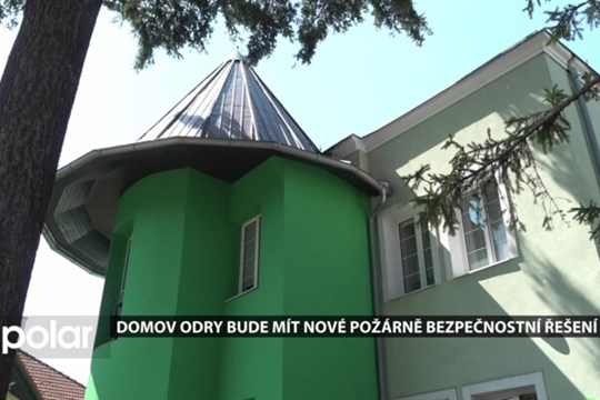 Domov Odry buduje nová bezpečnostní zařízení včetně výtahů