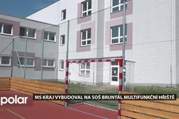 Bruntálští žáci mají k dispozici moderní multifunkční hřiště
