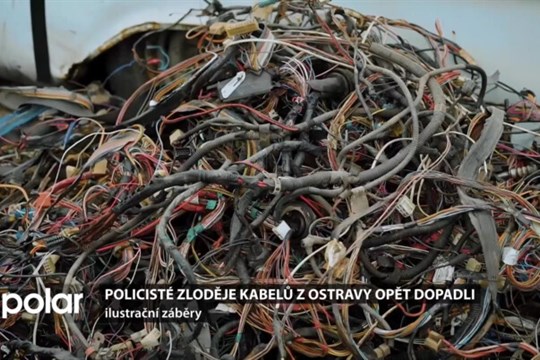 Oko bere. Zloděje kabelů z Ostravy čeká 21 trest