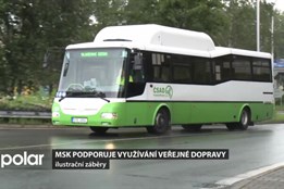 Moravskoslezský kraj podporuje využívání veřejné dopravy