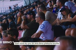 Start nové éry pro SK Artis Brno překazila bouřka