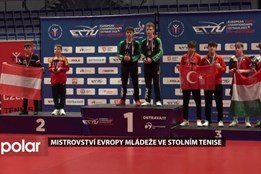 Poruba hostila mistrovství Evropy mládeže ve stolním tenise. O medaile se utkalo 660 hráčů