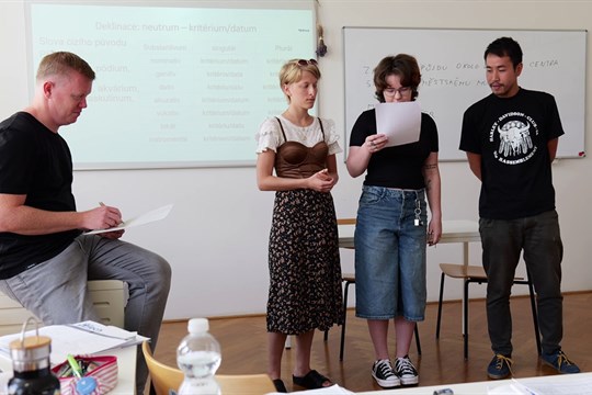 Letní škola češtiny v Olomouci přivítala studenty z celého světa