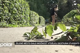 Zelené město dá v létě možnost výdělku desítkám studentů