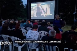 Hornosušané si užili komedii v letním kině