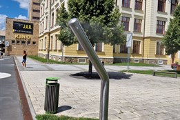 V centru Vsetína osvěží návštěvníky nová mlžítka