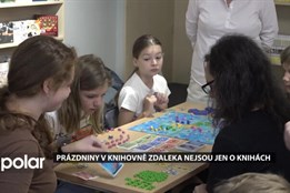 Prázdniny v knihovně zdaleka nejsou jen o knihách, hlavně ve čtvrtek
