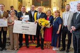 Krásno získalo Zlatou stuhu v krajském kole a míří do celostátního finále Vesnice roku