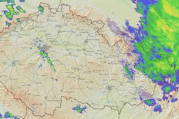 Některé toky vystoupaly do první povodňového stupně, Stonávka do druhého