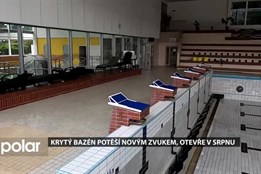 Krytý bazén potěší novým zvukem, otevře v srpnu