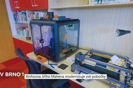 Knihovna Jiřího Mahena modernizuje své pobočky