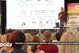 Beseda s lékařem bez hranic zaujala na Lodičkách diváky všech generací
