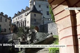 Hrad a zámek Frýdlant se otevírá i handicapovaným