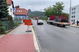 Cesta u polikliniky ve Vsetíně bude uzavřena kvůli práci na vodovodu