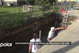 Další kontejnery na odpad se přesunou pod zem, bude to v Loučce, na Vančurově a Dlouhé