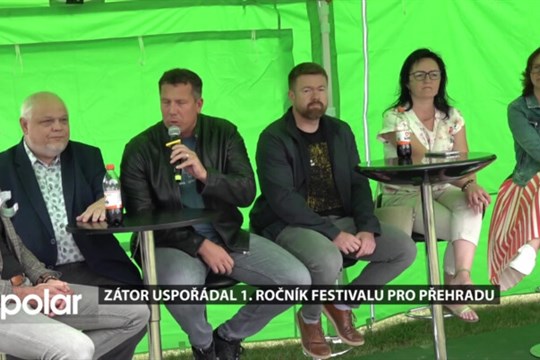 V Zátoru prběhl 1. ročník Festivalu pro přehradu. Součástí byla debata o vodní nádrži Nové Heřminovy