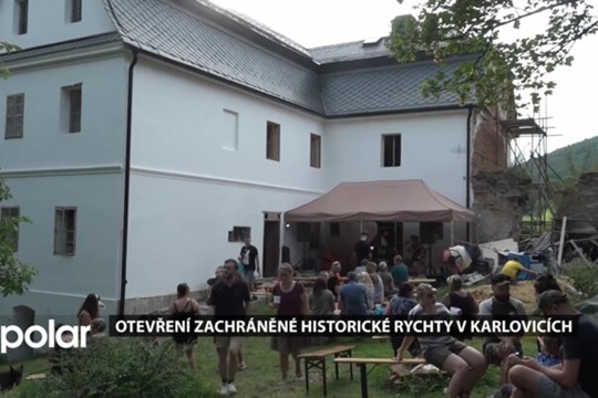 Zachráněná historická rychta v Karlovicích otevřela do nové sezóny