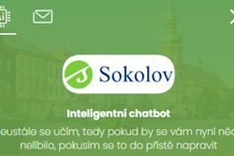 Sokolov přichází s novinkou na svém webu: Chatbot odpoví na otázky