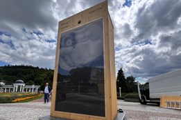 Kolonáda v Mariánkách a EXPO v Osace spojeny unikátním videomostem