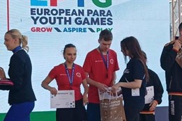 Tomáš Novotný z Chodova přivezl bronz z Evropských paralympijských her mládeže
