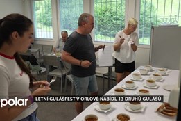 Letní Gulášfest v Orlové nabídl 13 druhů gulášů
