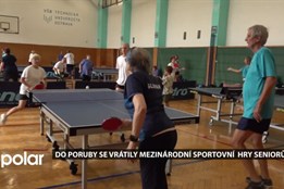 Poruba hostila Mezinárodní sportovní hry seniorů. Účastníci se utkali v pěti disciplínách