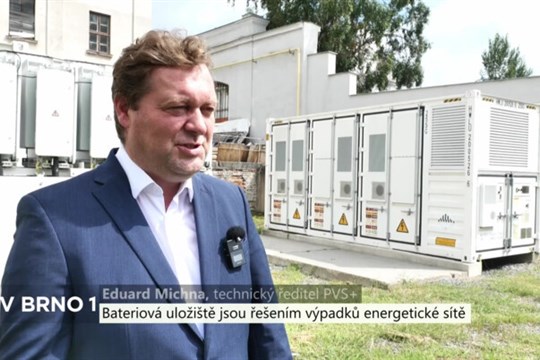 Bateriová úložiště jsou řešením výpadků energetické sítě