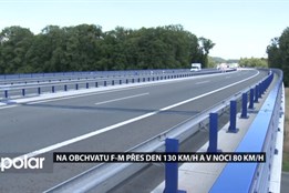 Na obchvatu Frýdku-Místku přes den 130 km/h a v noci 80 km/h. ŘSD potvrdilo změny rychlosti