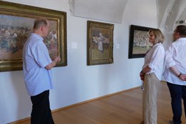 Ministr kultury Baxa navštívil Uherské Hradiště