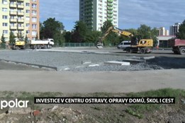ZŠ Generála Píky v Ostravě buduje nové školní hřiště. Obvod řeší i další investice