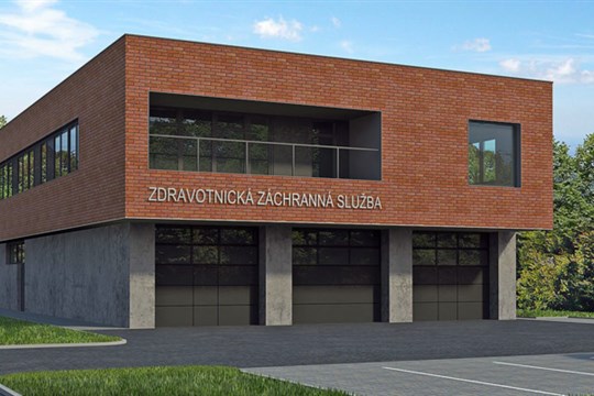 Odry se dočkají nové základny záchranné služby, kraj zahajuje přípravu výstavby