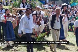 Jablunkov žil 78. ročníkem Horalského svátku, přijely i soubory z Portugalska a Mexika
