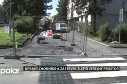 Opravy chodníků a zastávek vylepší veřejný prostor ve Frýdku-Místku
